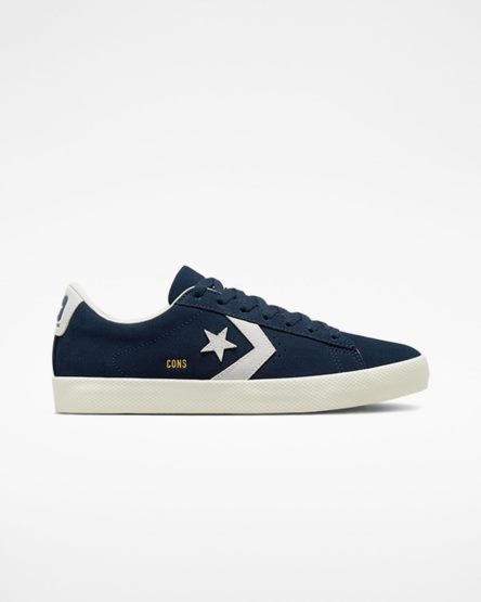 Pánské Skate Boty Converse CONS PL Vulc Pro Semišové Obsidian / Obsidian | CZ TUED18